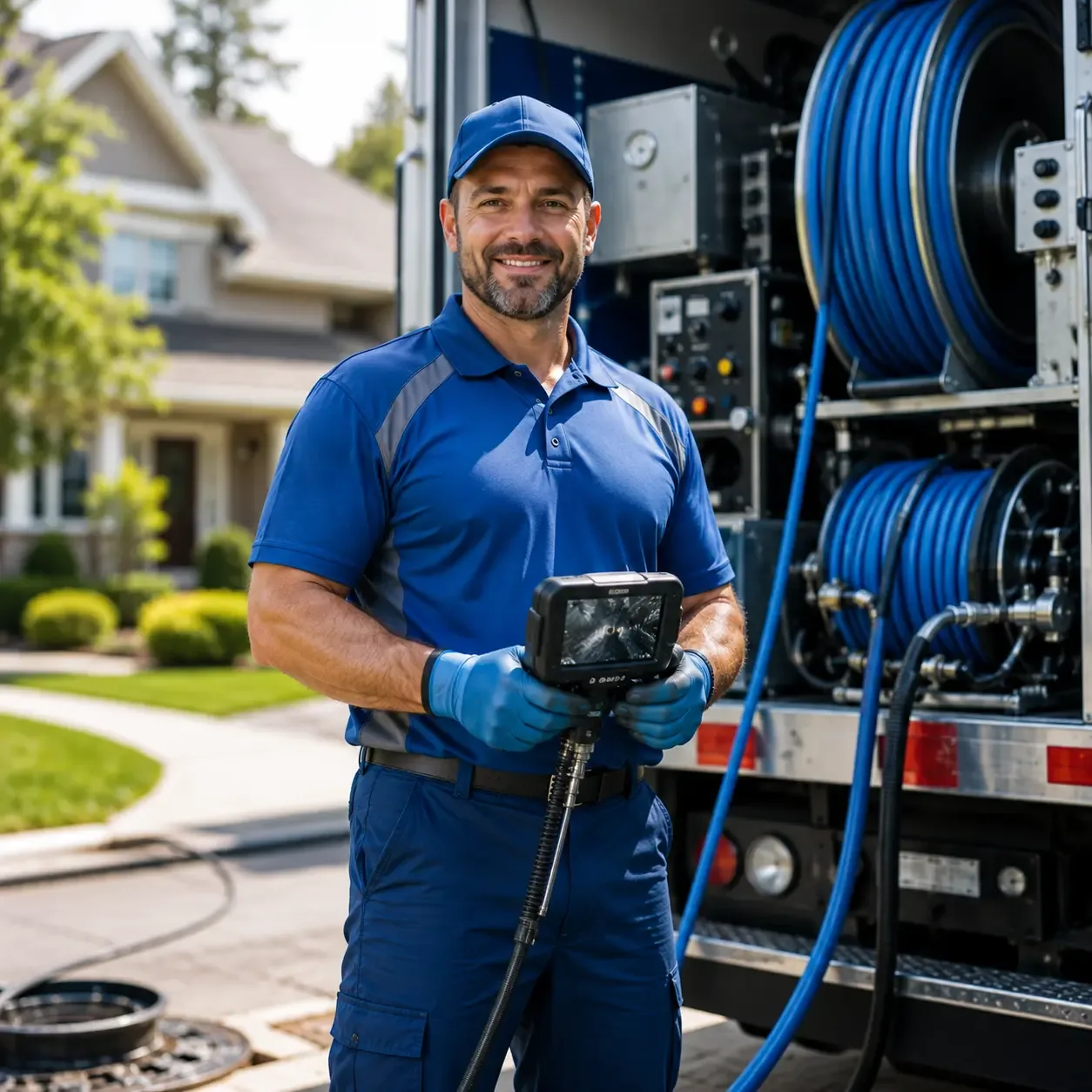 Local outdoor drain cleaning specialists in Buffalo, IL
